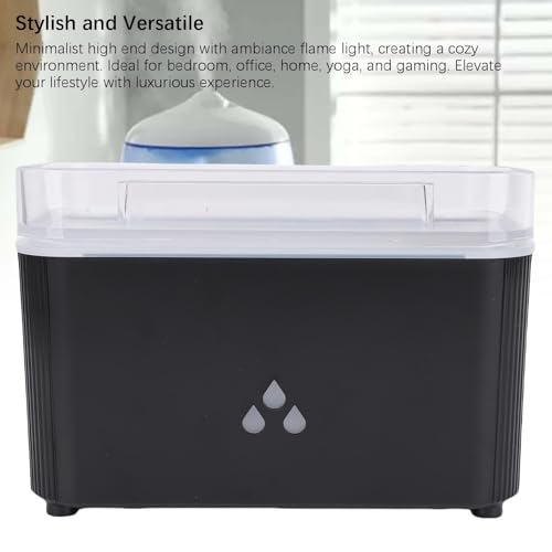 Humidificador Difusor Aromático Eléctrico 160 mL Negro miniatura 4