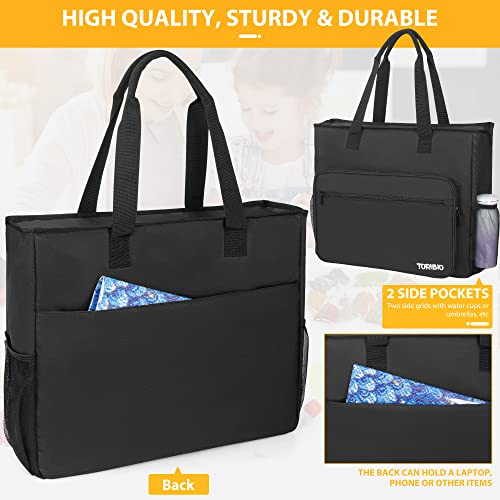 TORIBIO Diamond Painting Storage Bag for A3 Light Pad,Diamond Painting Carrying Case,with Extra Pocket for Diamond Art Supplies,Black,Bag Only by TORIBIO - Image 8
