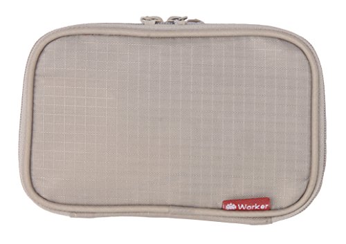 Kit de couture de voyage Mass support Ptolemy beige avec pochette zippée