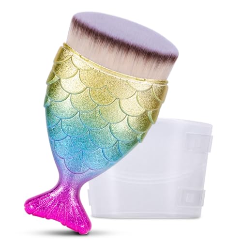 UNIMEIX Sunscreen Brush for Face Kabuki Brush Sunscreen Applicator for Kids Foundation Makeup Brushes for Liquid Foundation Powder Cream Contour Buffing Stippling Blending