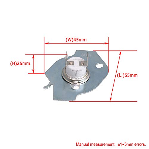 Rdexp Wp3977393 Dryer Thermostat Thermal Fuse Limit Switch Kit Repace 3399848 3977393 Ap3094244 Dryer Set Of 2 #TOP3