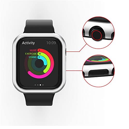Étuis pare-chocs en alliage d'aluminium pour iWatch 6 SE 5 40mm 44mm