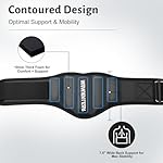 MANUEKLEAR Gym Weight Lifting Belt Weight Lifting Workout Weightlifting Powerlifting Belt for Men Women - 7.5inch - Bodybuilding Fitness Back Support for Cross Training, Squats, Lunges - Image 3