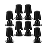 BESPORTBLE 8Pcs Stecker für Drop Bars Legierung Rennrad Lenker Stecker Erweiterbar Einstellbare Locking End Kappen