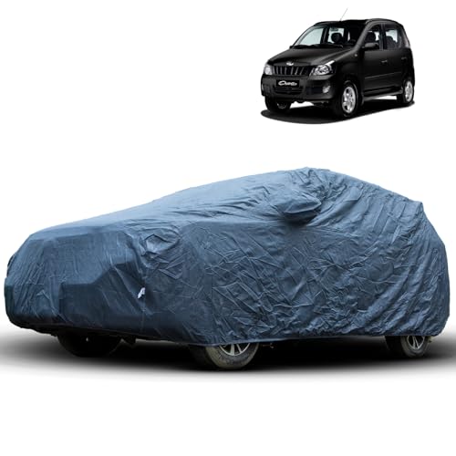 Image of Dust Resistant Car Body Cover for Compatible Mahindra Quanto | All Weather Protection Car Cover | Triple Stitched Fully Elastic Ultra Surface Body Protection