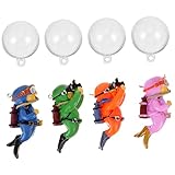 Gatuida 4個水 用潜水士装飾 創 的な の 製 水 で浮 沈 缸の に 無害 性に れ