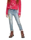desigual denim boots  Desigual Mädchen Trousers Fernandez Jeans, Blau (Denim Medium Light 5160), 152 (Herstellergröße: 11/12)