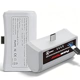 Pickle Power 2X 3500mAh PS5 Controller External Battery Pack, Battery Extender for Sony PS5 PlayStation 5 Dualsense/Edge Controller with USB-C Charging Cable