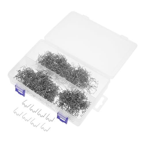 KICHOUSE Welding Rods 1000pcs Kit for Plastic Repair Iron Wire Versatile for Car Bumpers