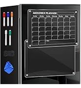 短期出品　スケジュールボード大きめ Amazon | TEZILON 【2セット】 ホワイトボード 月間板＆透明板