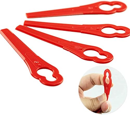 Grass Blades Mower Trimmer Strimmer Lawn 83 mm Plastic Replacement for Swift Bosch Strimmer Cutting Blade Garden Cordless Tool Accessories 50 Pcs