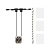 Radiomaster ELRS Receiver RP4TD-M 2.4GHz ExpressLRS Nano Receiver with 79mm UFL T Dual Antenna for FPV Drone/Tiny Whoop/Fixed-Wing RC Plane