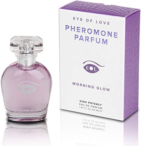 Eye Of Love MORNING GLOW pheromone perfume for tenacious women. Elegance in a bottle to attract men with extra strength human pheromones formula - 50 ml Eau de Parfum