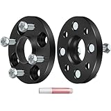 ECCPP 2PCS 4 Lug hubcentric Wheel Spacers 4x100mm 12x1.5 56.1mm 15mm fit for 1979-1989 for Honda Accord| 2010-2018 for Honda City|2006-2019 for Honda Fit| 2016-2025 for Mazda MX-5 Miata IV