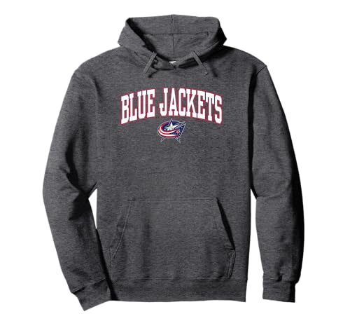 Columbus Blue Jackets Arch Over Officially Licensed Pullover Hoodie
