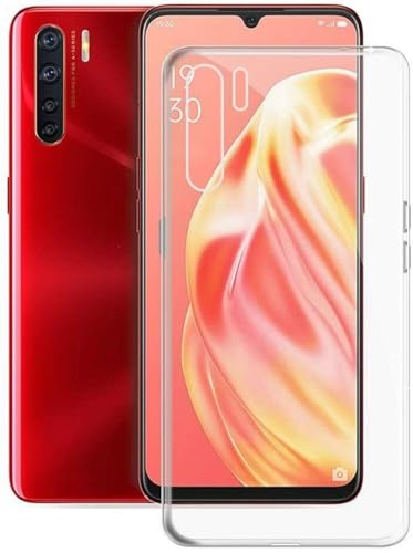Movilear Funda Carcasa Gel Transparente para OPPO A91 4G, Ultra Fina 0,33mm, Silicona TPU de Alta Resistencia y Flexibilidad FGTR