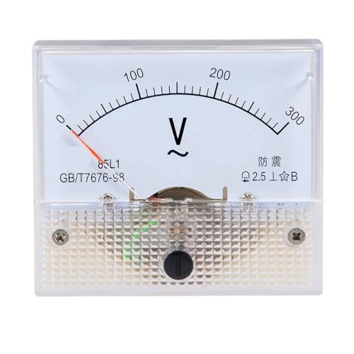 Voltmètre analogique 85L1 AC 0-50V à aiguille pour tableau électrique