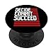 Workout Fitness Resolution Gift Decide Commit and Succeed PopSockets PopGrip: Agarre intercambiable para Teléfonos y Tabletas
