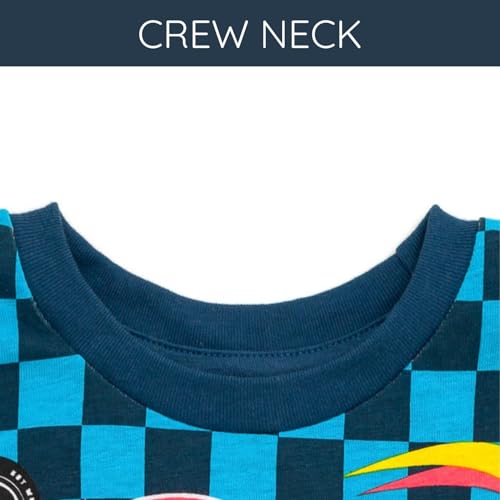 Hot Wheels Birthday Drop Shoulder T-Shirt Toddler to Big Kid Sizes (2T - 10-12)4