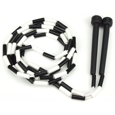 K-Roo Sports Jump Rope with Plastic Beaded Segmentation