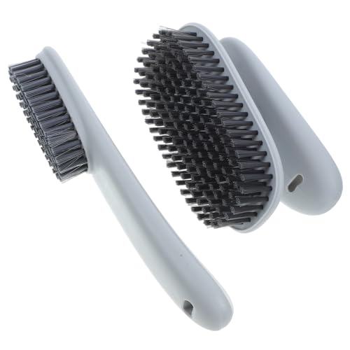 ROMISBABA Cepillo de Zapatos Portátil de PP Cerdas Suaves para Limpiar y Exfoliar Zapatos, Seguro para Calzado y Ropa, Adecuado para Uso Doméstico