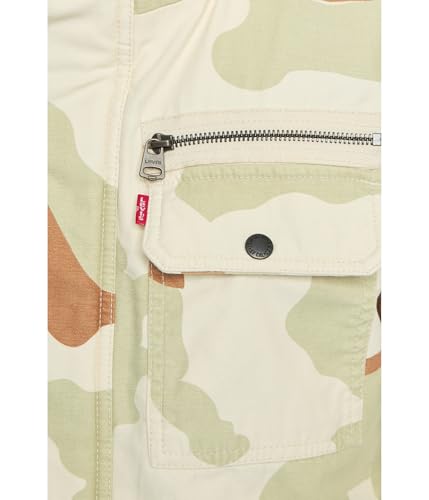 Image of LEVI'S Men's Washed Cotton Military Jacket (Regular & Big & Tall Sizes)