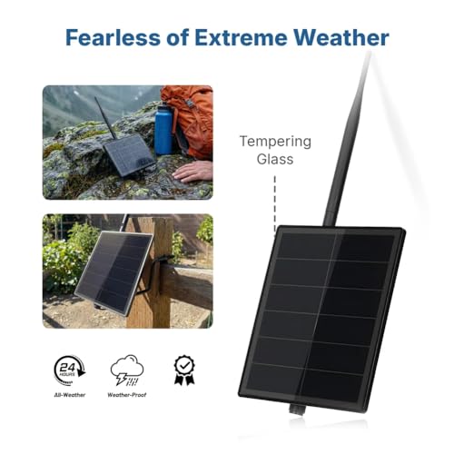 Kit solar y caja impermeable para placa de desarrollo MeshCore T114 8