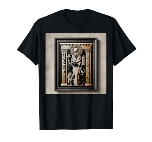 Arte Egipcia de Horus Clásico Gráfica Camiseta