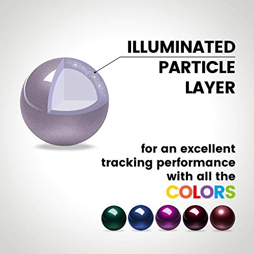 Image of Perixx PERIPRO-303 GLV Small Trackball, 1.34 Inches Replacement Ball for PERIMICE and M570, Glossy Lavender