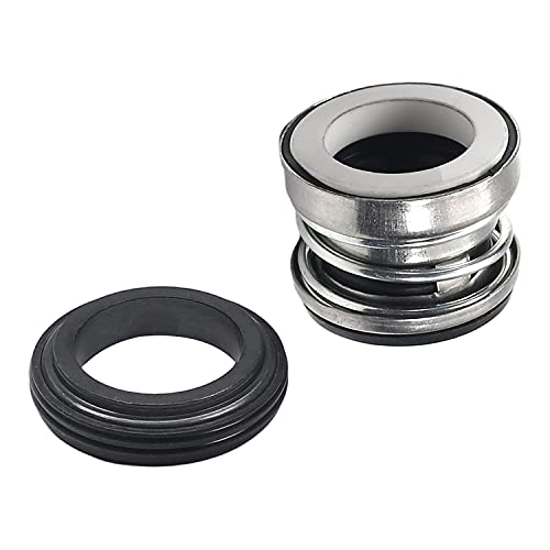 Othmro 15 mm ID Legierung Kunststoff mechanische Wellendichtung Ersatz 104–15 Wellendichtung für Pumpenschaft, Wasserpumpen, Schaft, mechanische Abdichtung für Schwimmbäder, Spa-Pumpen