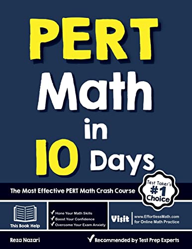 PERT Math in 10 Days: The Most Effective PERT Math Crash Course
