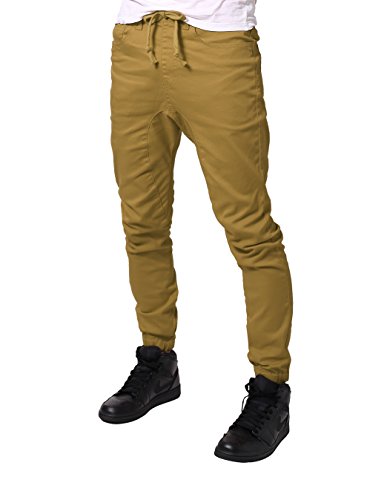 Image of JD Apparel Men's Harem Twill Joggers Pants