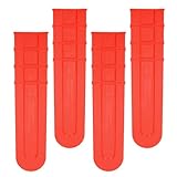 Alasum Kettensägenschutz Kunststoffscheide 44cm Schwertschutz für Kettensäge Universelle Schienenscheide mit Schnellem Montagekomfort für Gartenelektrowerkzeug