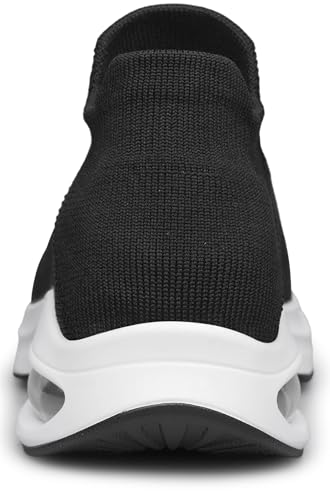 Image of vibdiv Shoes for Men Sock Sneakers Pull-on Casual Lightweight Breathable Comfortable