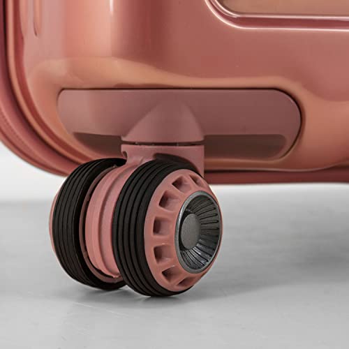 Traveler's Choice Ultimax Ii 26" Medium Trunk Spinner Luggage, Pink Rose, Checked Inch #TOP6