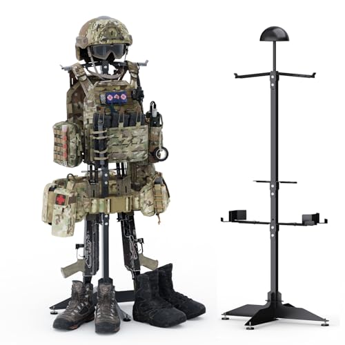 BUYYAH Tactical Gear Stand Black