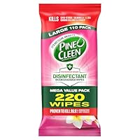 Pine O Cleen Disinfectant Biodegradable Wipes Tropical Blossom 220 Pack