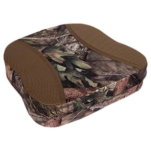 THERM-A-SEAT Infusion Hunting Seat Cushion, Mossy Oak Break Up Country, Large