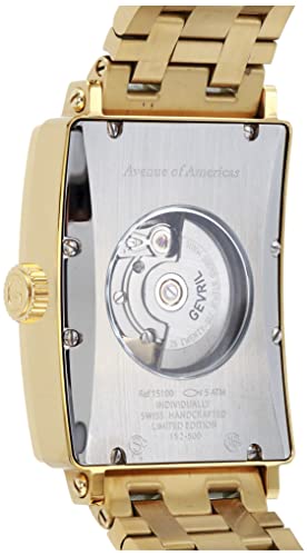 Gevril Men's Ave of Americas Swiss Automatic Watch, 316L Stainless Steel Bracelet4