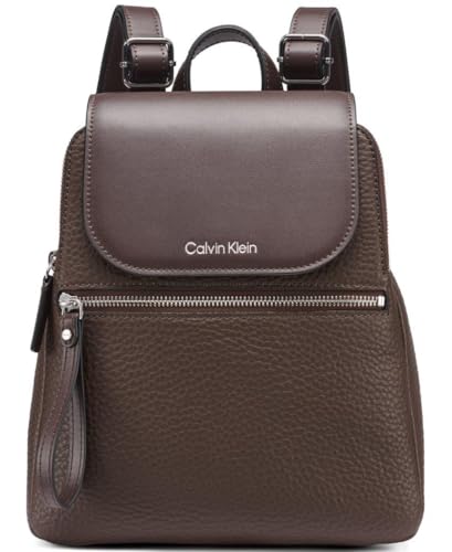 Image of Calvin Klein Elaine Bubble Lamb Novelty Key Item Flap Backpack