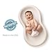 Keekaroo Peanut Changer Baby Vanilla – The Original - Easy-to-Clean Changing pad and The only Shell Over Foam, Fully Water Repellant, Wipeable Diaper pad, Wipe-Clean Changing pad
