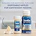 Similac 360 Total Care Infant Formula, Has 5 HMO Prebiotics, Our Closest Prebiotic Blend to Breast Milk, Non-GMO, Baby Formula, Ready to Feed, 8-fl-oz Bottle, Pack of 6