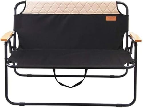 BUNIQ Camping Stuhl Doppel Outdoor Klappstuhl Freizeit Stuhl Outdoor Grill Stuhl Rückenlehne Strand Stuhl Angeln Stuhl