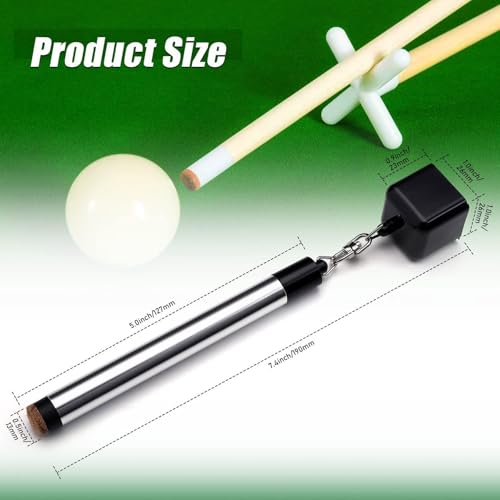Embout de billard pour réparation portable de queue de billard - 5