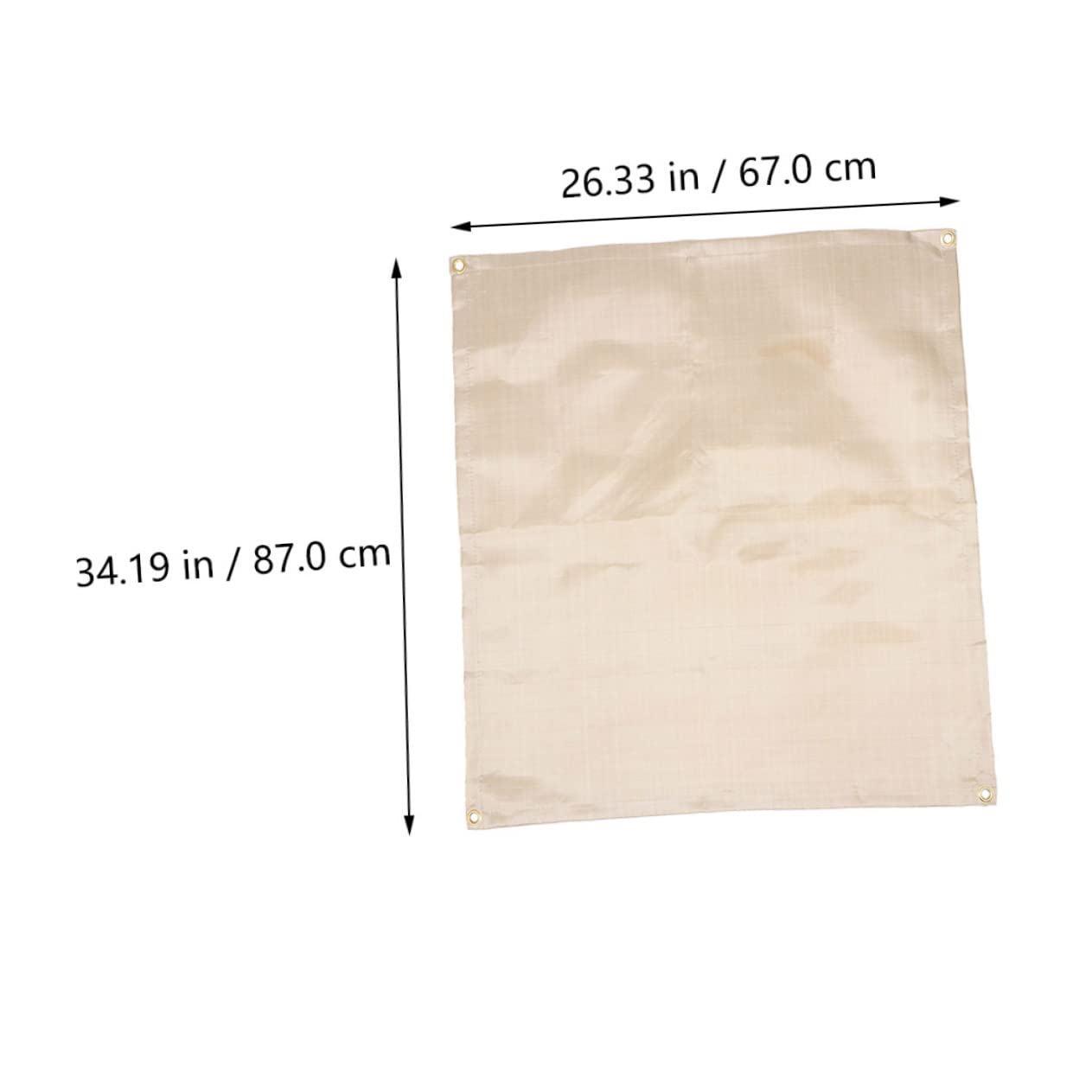 SUPVOX Fire Resistance Blanket for Home and Outdoor Use Fire Blanket for Camping Grilling Emergency Protection Durable and Practical Fire Suppression