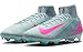 Nike Mercurial Superfly 10 Elite FG High-Top Soccer Cleats (FQ1454-301, Ocean Cube/Pink Blast) Size 9