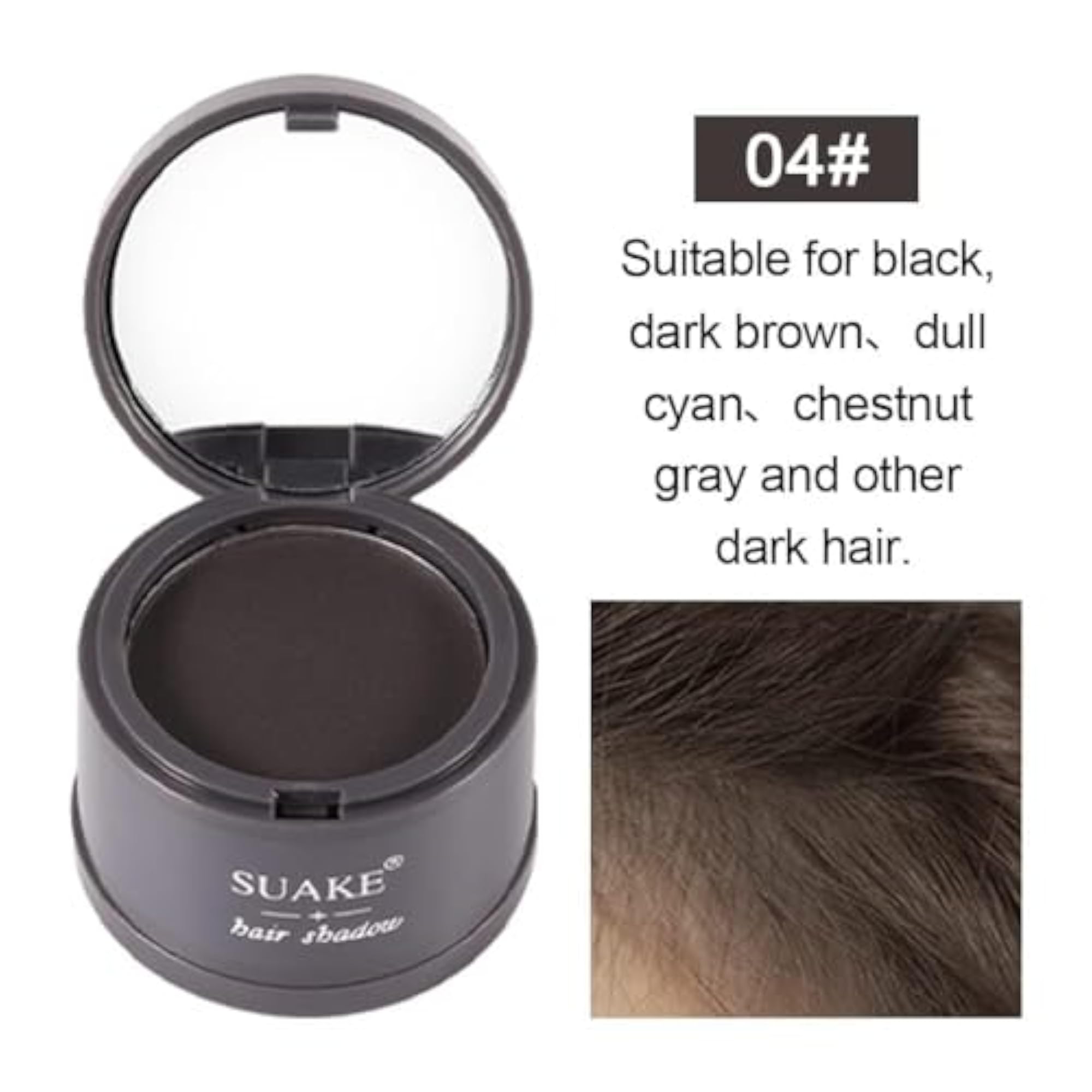 Hairline Powder for Instant Coverage, Non-Sticky Formula