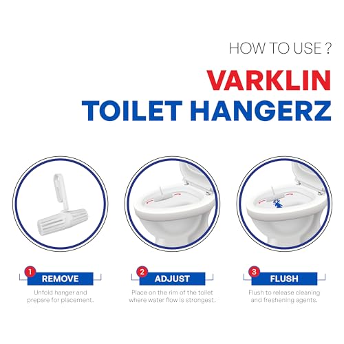 Image of 35g Toilet Rim Hangerz - Aqua | Automatic Bowl Cleaner | Refreshing Aqua Freshness for a Cool, Clean Washroom | Easy-to-Use Toilet Cleaner | Hygienic & Sparkling Toilets Lasting Up to 4 Weeks