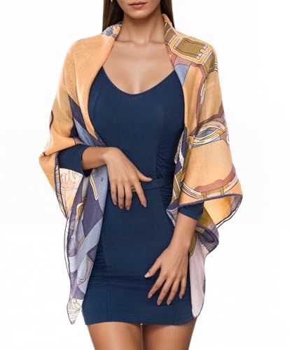 100% Cashmere Shawl Soft & Lightweight Scarf Wrap for Women Travel 49" x 49" Gift Wrapped2