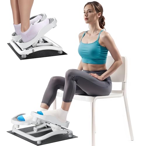 Image of seanleecore Calf Stretcher - Slant Board Stretching for Plantar Fasciitis & Achilles Tendonitis, Feet Mobility,Under Desk Stepper Leg Exerciser with Foot Massage for Exercise& Physical Therapy